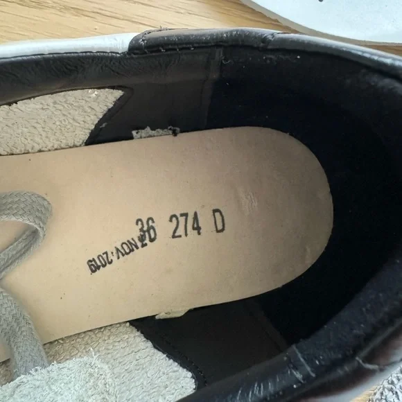 GOLDEN GOOSE Superstar Mixed Leather Sneakers Size 36 - Picture 8 of 11